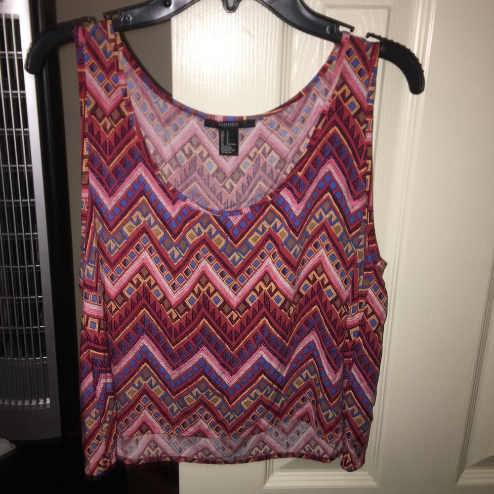 Colorful crop top